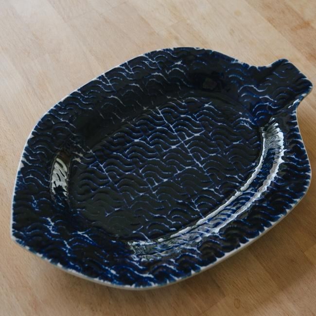 Arabia Gunvor Olin-Gronqvist fish plate/ アラビア グンヴァル