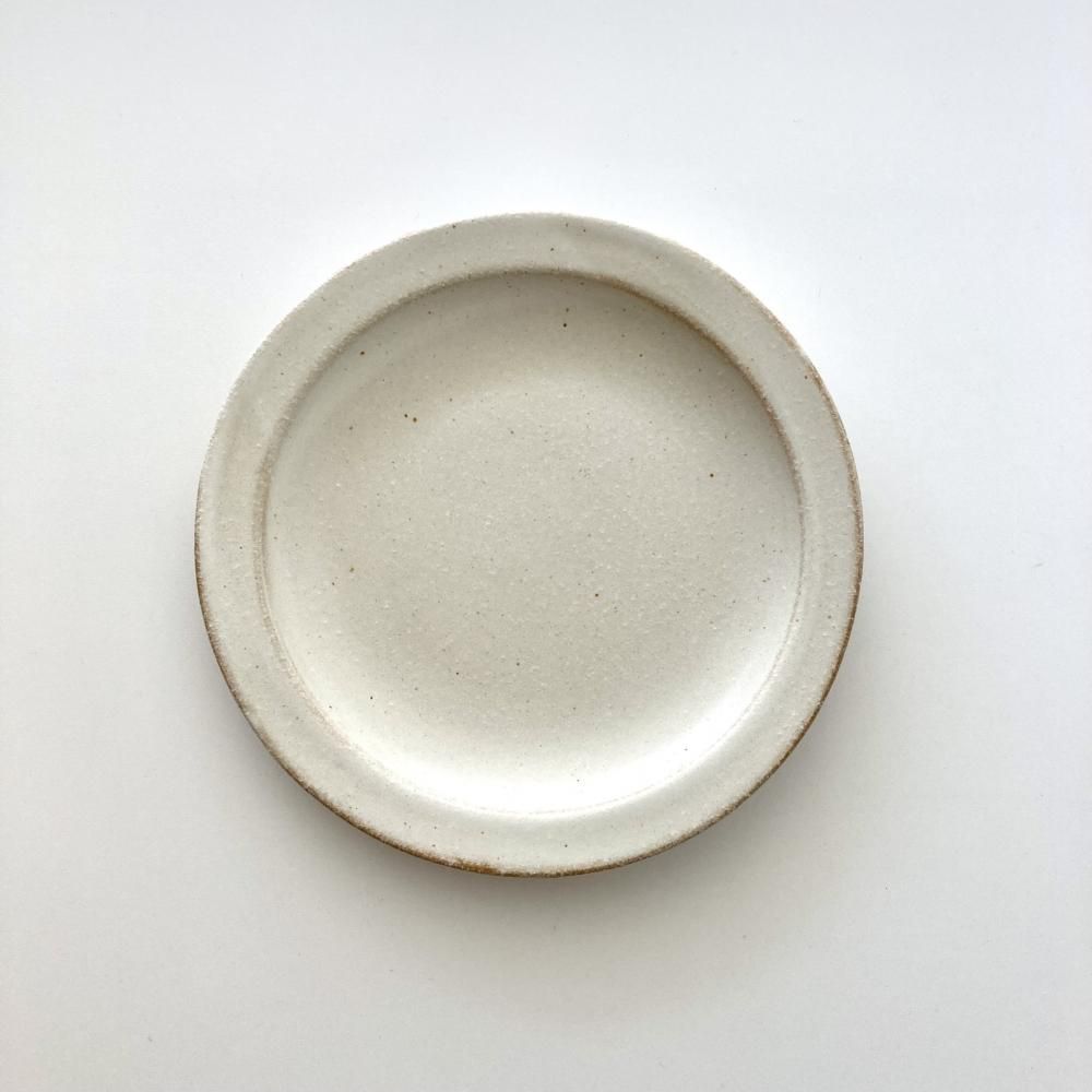 わかさま陶芸】益子焼 ／kinari プレートS - ecila design online shop