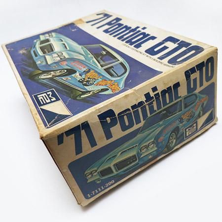 MPC社のPontiac GTO 1/25 プラモデルキットです。