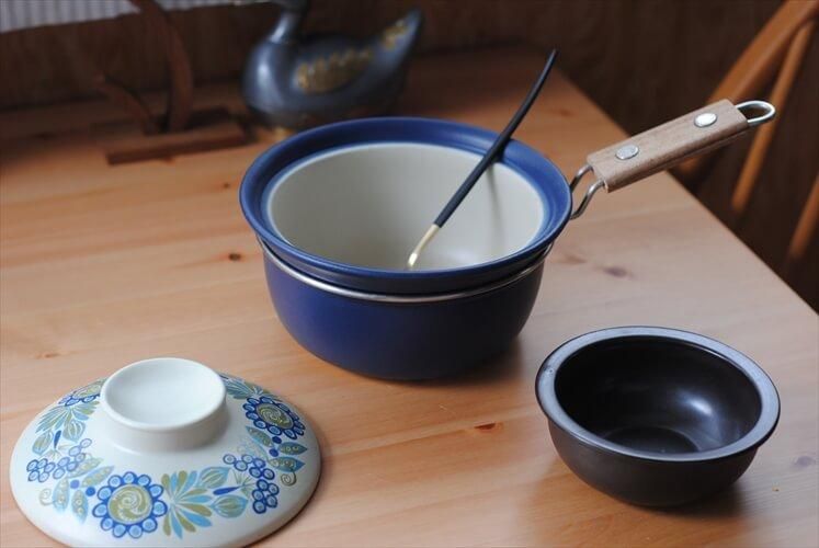 フィッギオ 蓋つき片手鍋 トールバイキング 北欧ヴィンテージ