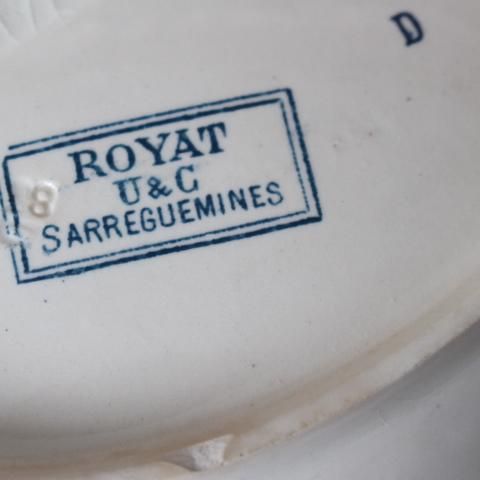 アンティーク フランス SARREGUEMINES