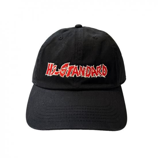 LOGO LOW CAP（BLACK/RED） - Hi-STANDARD OFFICIAL WEB STORE