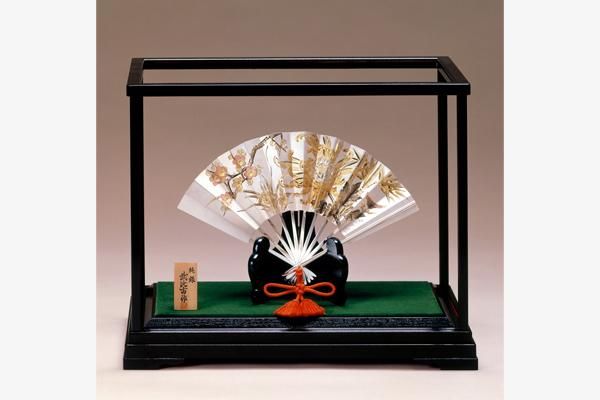 純銀 扇 6号(四君子) - TAKEHIKO - 武比古 - 日本の伝統工芸・関工芸