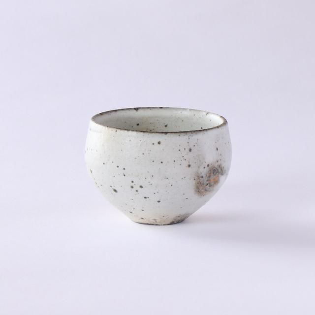 T POTTERY（ティーポタリー）十河隆史 粉引ほっこり湯呑みMサイズの