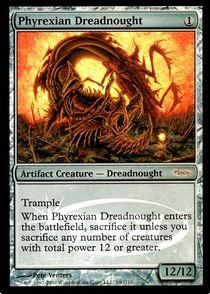 買取)(FOIL)ファイレクシアン・ドレッドノート/Phyrexian Dreadnought