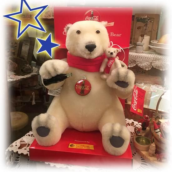 1999年 ＊ コカコーラとのコラボレーションの大きなシロクマちゃん
