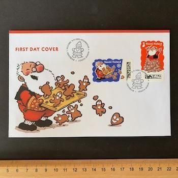 フィンランドの切手・2025年・クリスマス・FDC