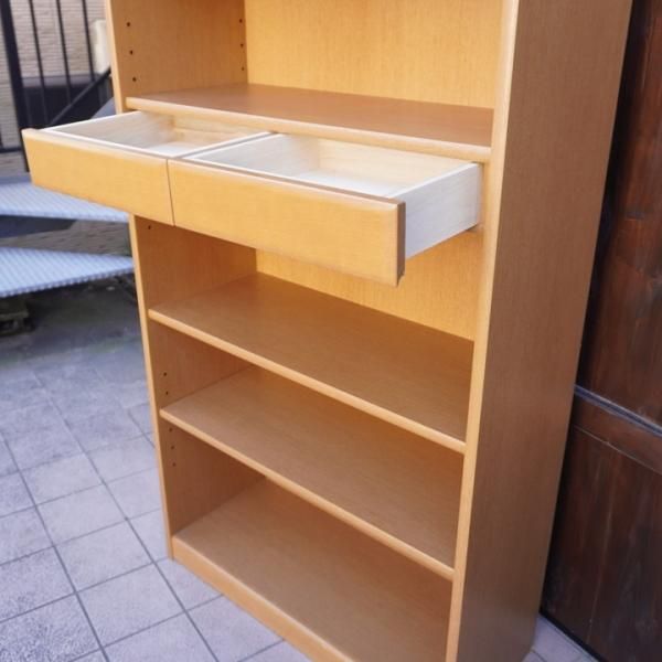 HAMAMOTO(浜本工芸) No.3600 ナラ材 書棚です。純国産のしっかりとした