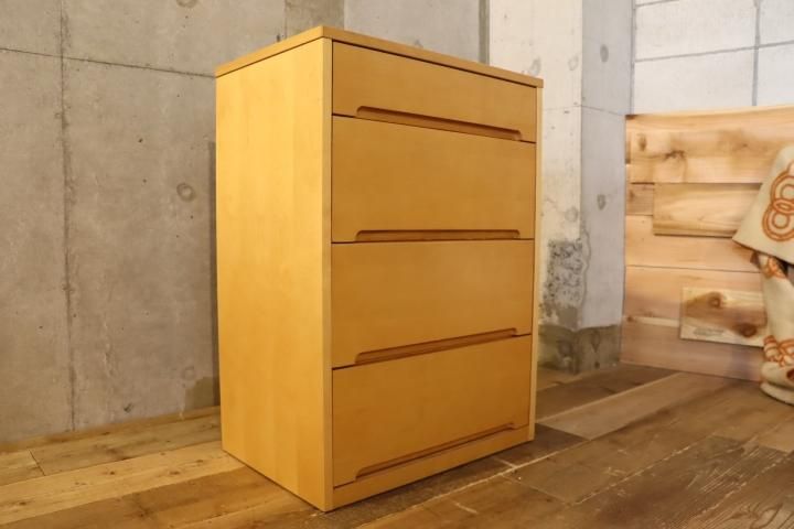 KEYUCA(ケユカ)で取り扱われていたプルス 4段ワイドチェストです