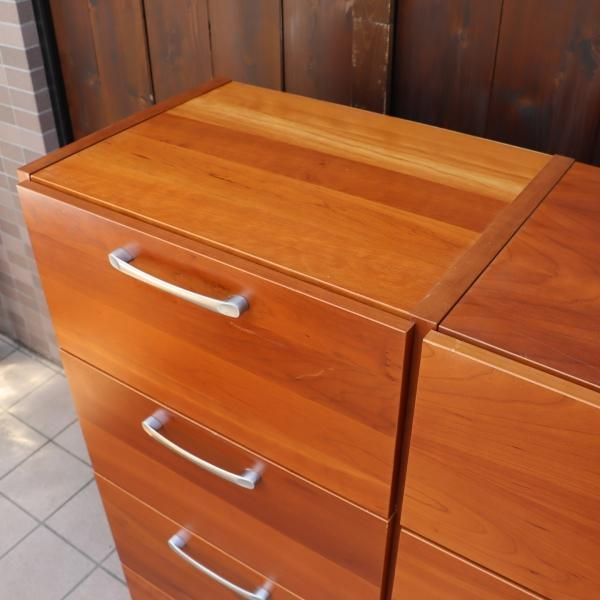 北欧デンマークのブランドBoConcept(ボーコンセプト)のチェリー 4段