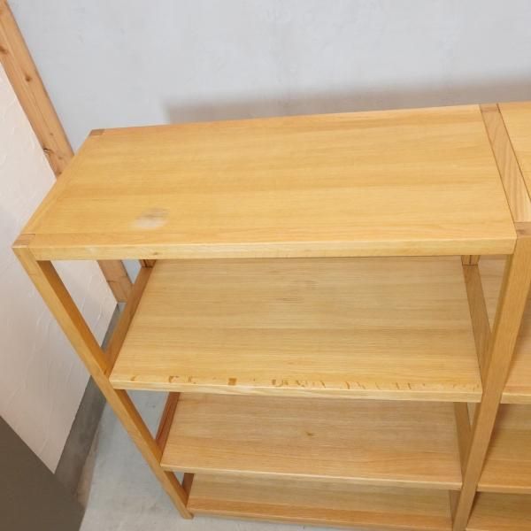 MUJI(無印良品)の無垢材ならではの味わい丈夫さを生かしたオーク材