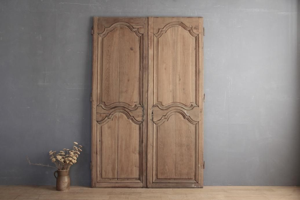 フランスアンティーク 家具の両開き扉 - L'atelier Brocante