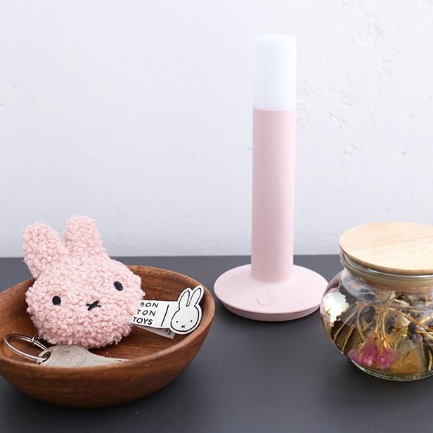 ふわふわ巻き毛のフラットなキーチェーンTinyTeddy Miffy＜クリック