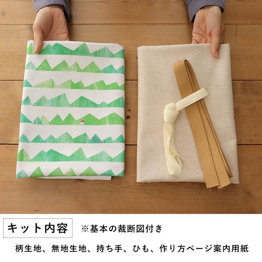 入園・入学グッズ手作りキット（6点セット）check check check／モス