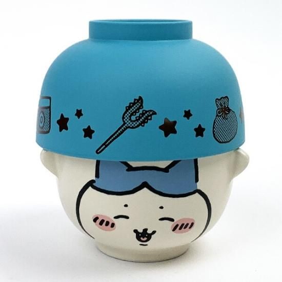 ちいかわ ハチワレ 汁椀茶碗セット 食器 ギフト 日本製 ブルー