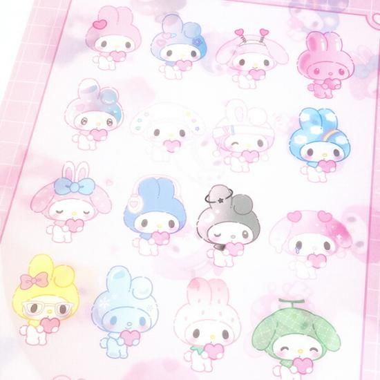 サンリオ マイメロディ 50th A4クリアファイル2枚セット 文具 キッズ