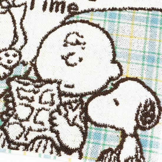 スヌーピー ミニタオル ソファー 今治タオル ブラウン SNOOPY 西川