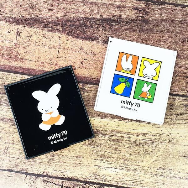 ミッフィー miffy 70th ナインチェ ミラー ブラック 鏡 日本製