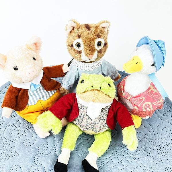 ピーターラビット あひるのジマイマ ナチュラルシリーズ ぬいぐるみ