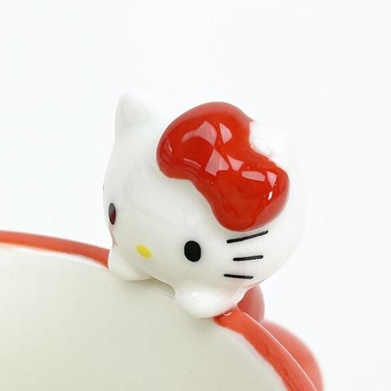 サンリオ ハローキティ 乗っかりフィギュア付きマグ キッチン コップ
