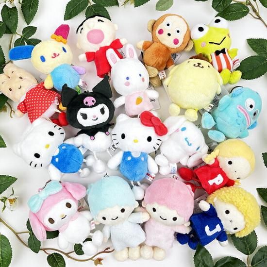 サンリオ マイメロディ 足ぶら キーチェーンマスコット ぬいぐるみ