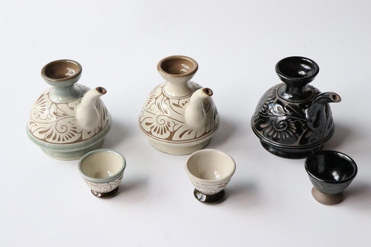 カラカラ・おちょこ | 酒器 - 育陶園 やちむんの窯元｜沖縄の陶器 和