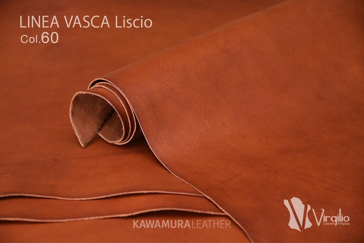 ピット鞣しのイタリアンレザー『LINEA VASCA Liscio / リネア ヴァスカ