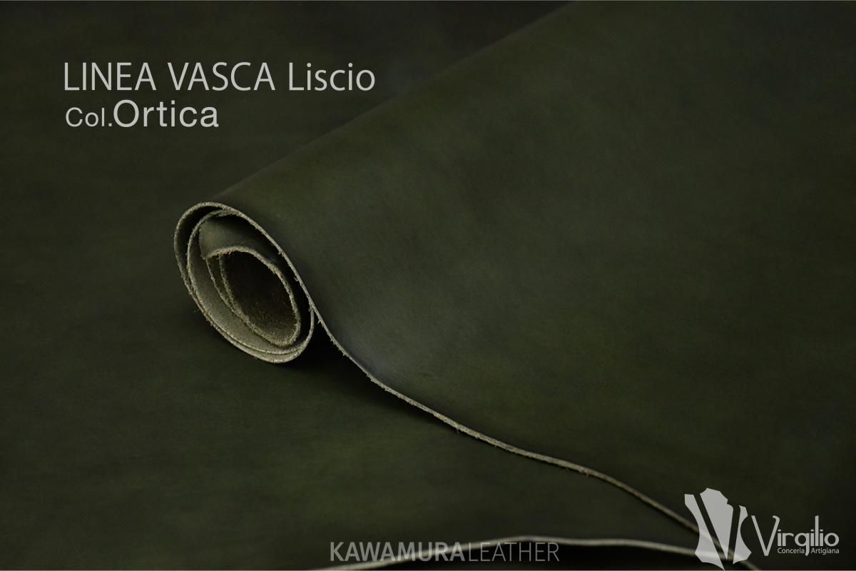 ピット鞣しのイタリアンレザー『LINEA VASCA Liscio / リネア ヴァスカ
