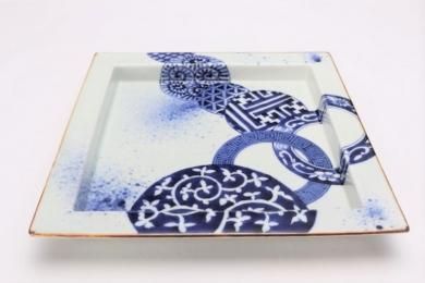 福泉窯 角皿 2点セット 福泉窯 角皿 2点セット 福泉窯 角皿 2点セット