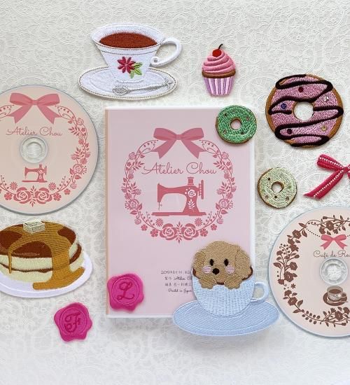 刺繍データCD - ミシン刺繍とハンドメイド、ミシン刺繍データ販売