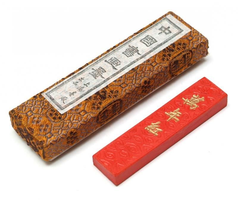 朱墨 萬年紅 上海墨厂 - 書道用具専門店 西本皆文堂 オンラインショップ