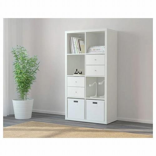 IKEA イケア インサート 引き出し2段 ホワイト 白 33x33cm m20351879