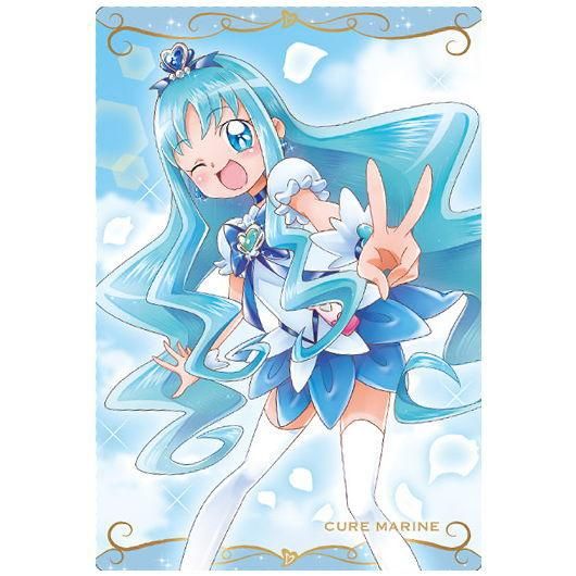 プリキュアカードウエハース4 [12.キュアマリン(N)] バンダイ 食玩 通販