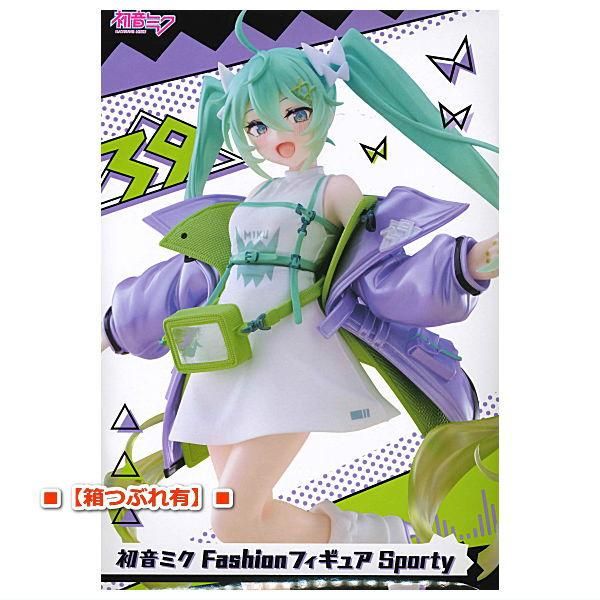□【箱つぶれ有】□初音ミク Fashion フィギュア Sporty,タイトー
