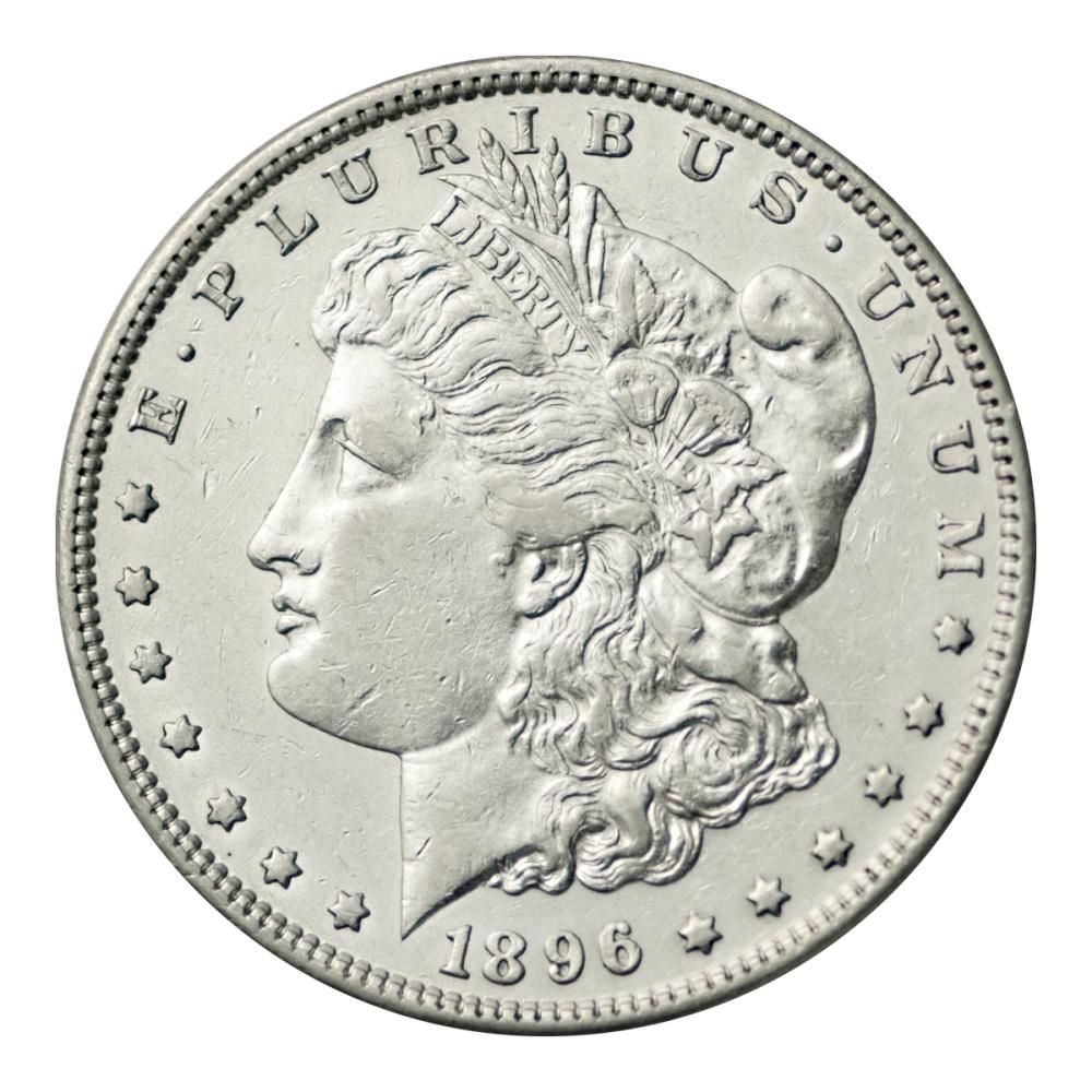 アメリカ1896年1ドル銀貨 モルガンダラー（美品上） - セキグチは1964