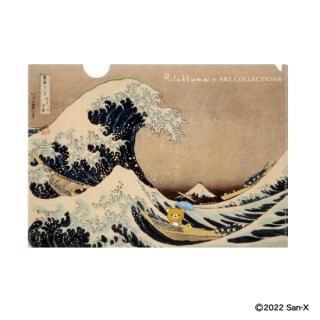 ひつじのショーン/A4クリアファイル（神奈川沖浪裏） - NAME-HOUSE