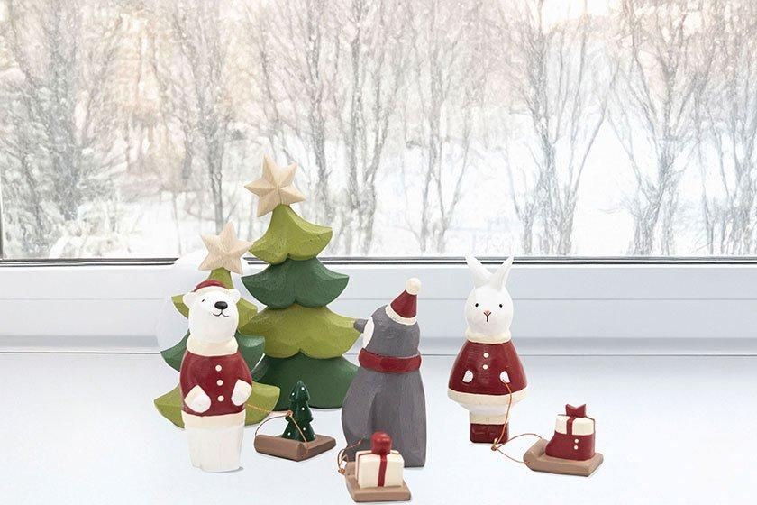 クリスマスペンギンサンタ ハートプレゼント - ディベルティーレ