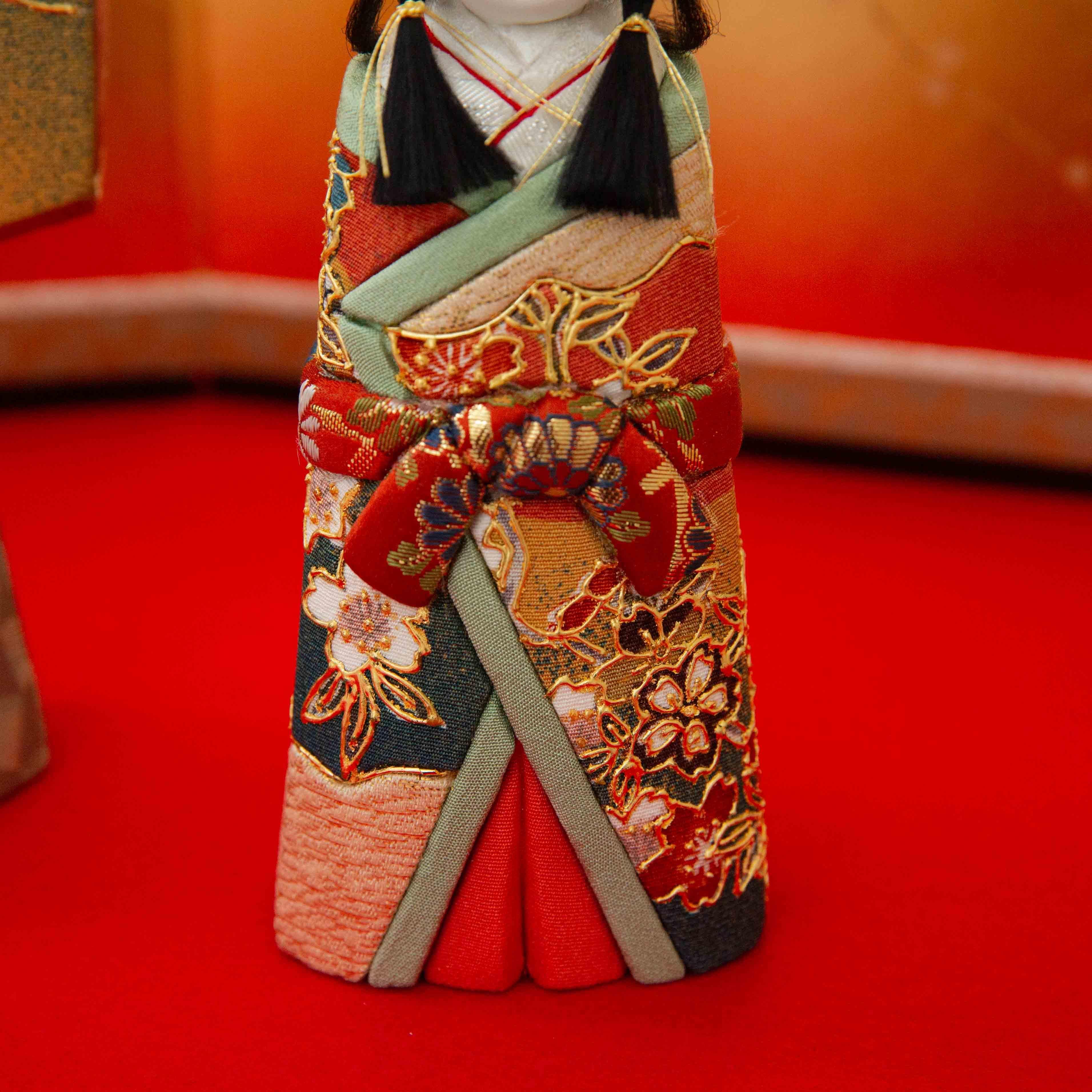有松人形工房 立ち雛 | 金彩蒔絵 | 有松陽寿 - 雛人形・五月人形