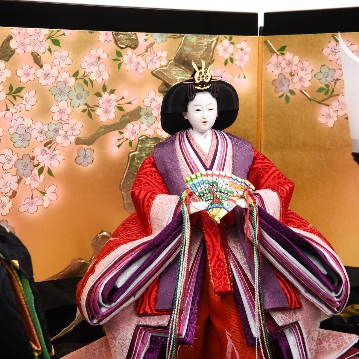 雛人形 木目込人形 神雛 立ち人形 ひな人形 藤澤瑞馨 雛人形 木目込