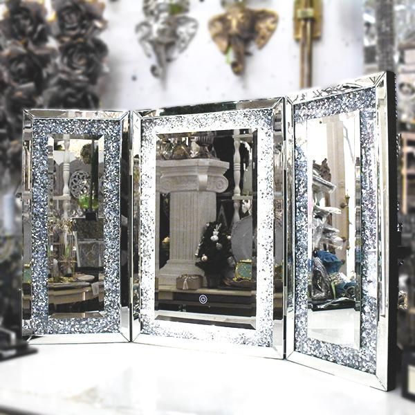 クリスタルミラー 全身鏡｜インテリア専門店エルジュエル