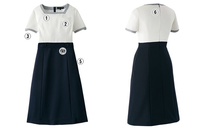 廃番・返品交換不可]en joie(アンジョア) 66420 [春夏用]ストレッチ×防