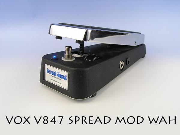 VOX V847 Spread MOD Wah 持ち込み改造