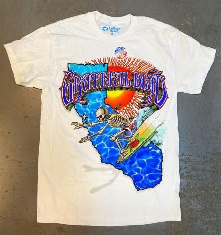 Grateful Dead - CALIFORNIA SURFER (Artwork by Rick Griffin) T