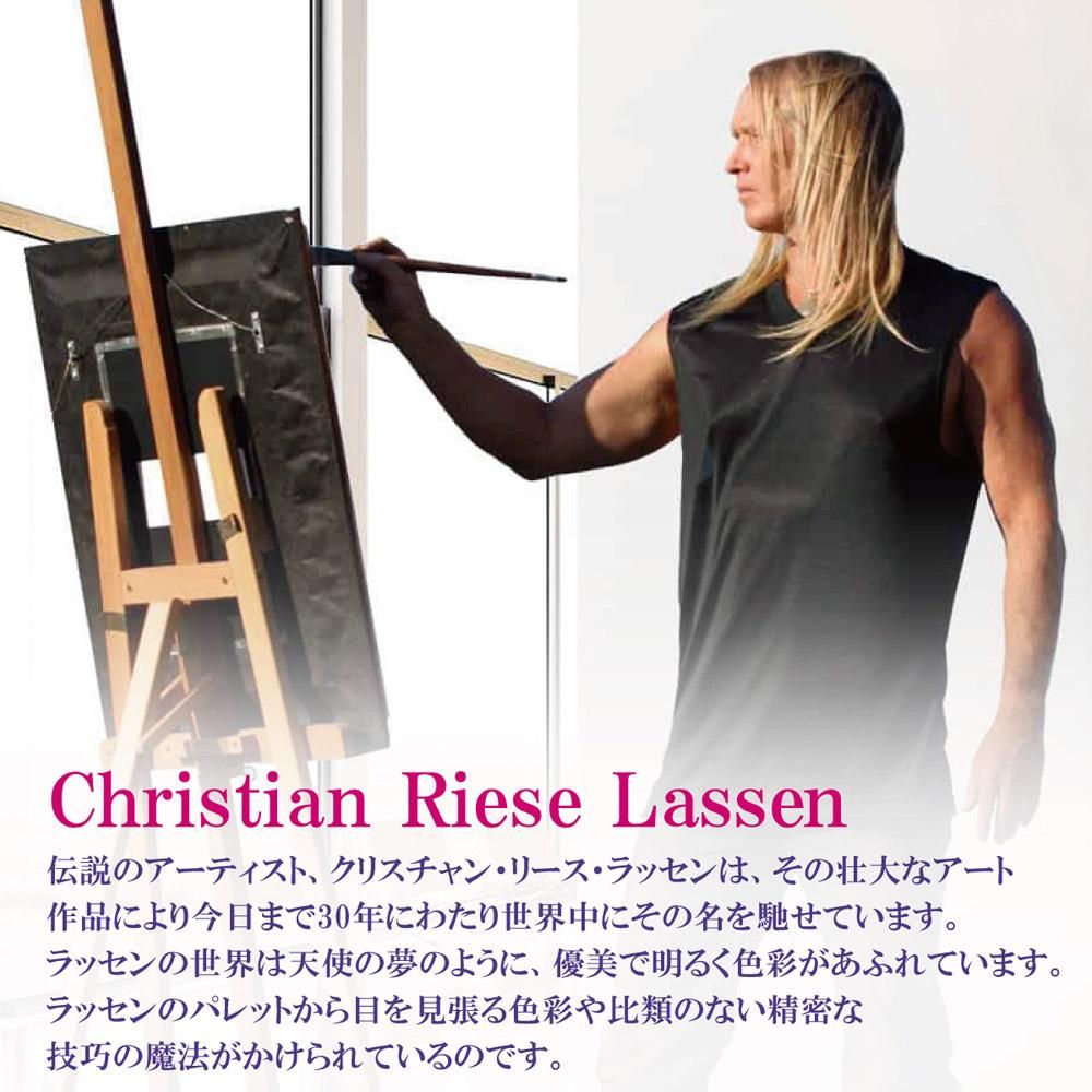 絵画 クリスチャン・リース・ラッセン ビッグアート「ナイト タイガー