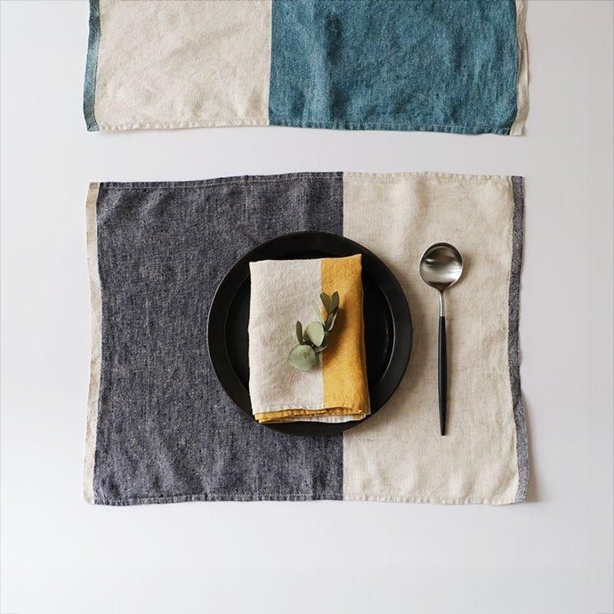 lino e lina│PLACE MAT ランチョンマット Uni - ハシュケ［hushykke］