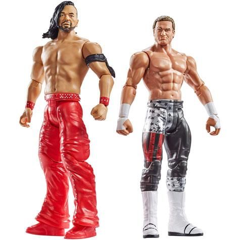 WWEフィギュア バトルパック53 中邑真輔＆ドルフ・ジグラー