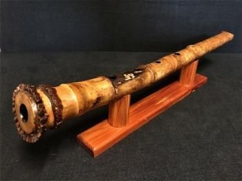 尺八③ 1尺8寸管 萌山銘尺八 琴古流 Hozan Shakuhachi Kinko style