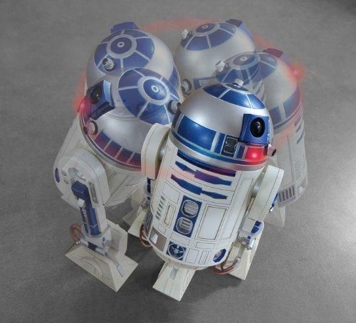 RHYTHM】STARWARS(スターウォーズ)R2-D2音声アクション目覚まし時計