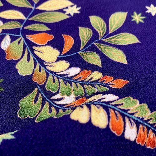 四季の花文様 | 正絹のちりめん - 紗々美〜古布・ちりめん・和ぎれ細工〜