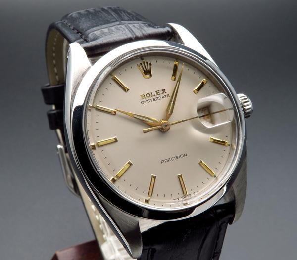 1961年 ロレックス アンティーク ref6694 オイスターデイト cal1210 手